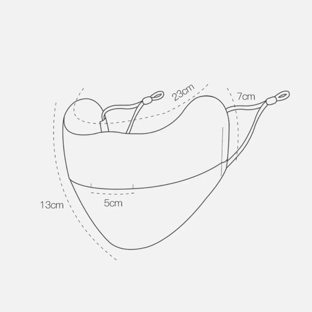 남성용 아이스 실크 페이스 마스크, 조절식 통기성 스포츠 마스크, UV 태양 보호 페이스 스카프, 신제품