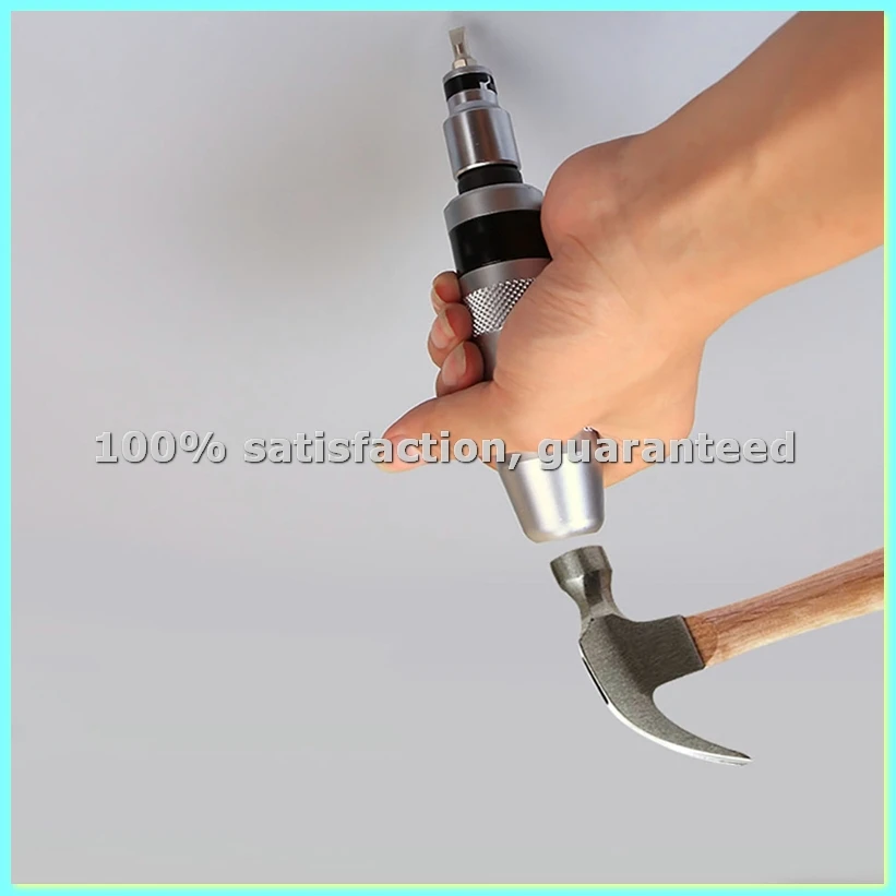 Tournevis à chocs portable pour desserrer les boulons et retirer les fixations tenaces - Ensemble de tournevis ABFB