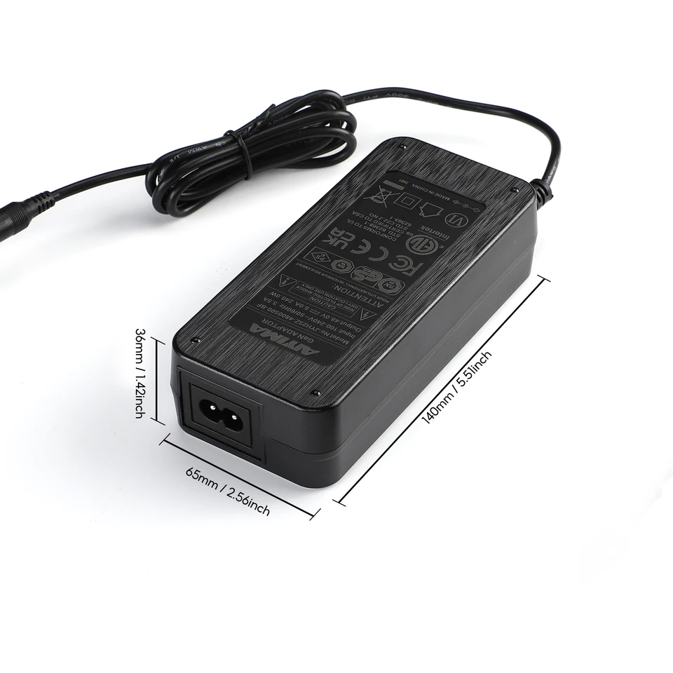 AIYIMA 48V 5A アンプ用Gan電源アダプター電源供給装置 TPA3255