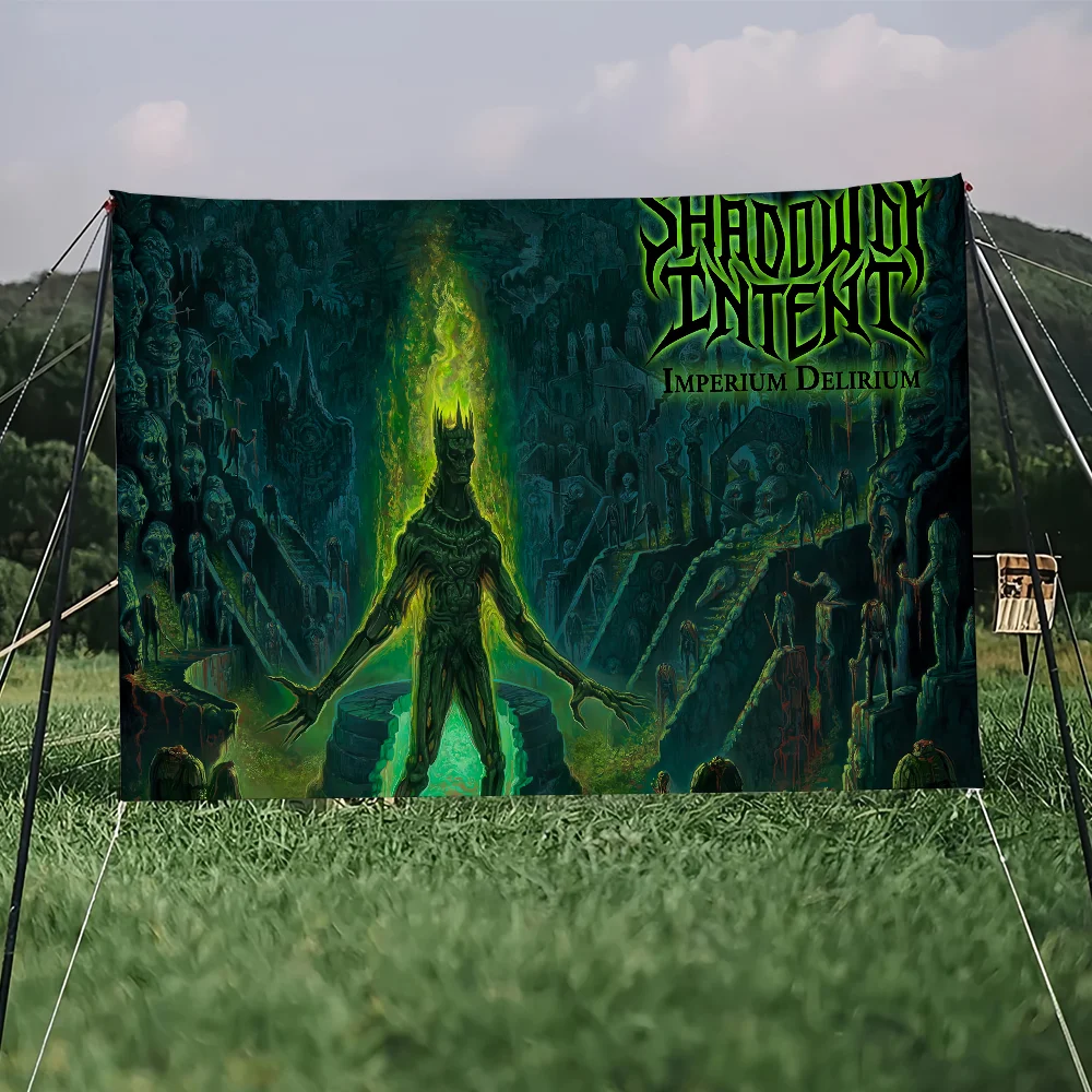 العلم لهجة للفن الخيال العلمي إمبيريوم الظل ديليريوم غرفة ديكور المنزل الجدار الشنق ديكور المنزل راية