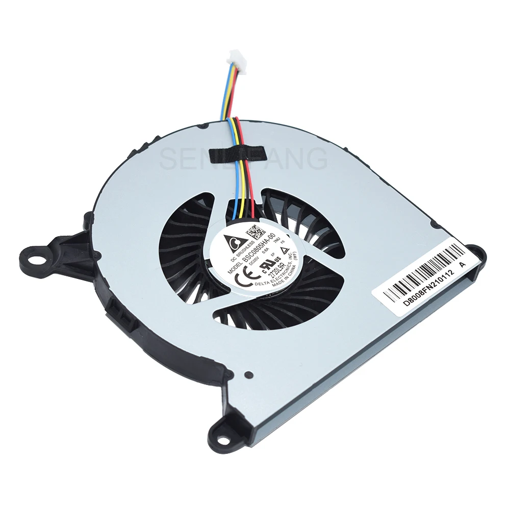 Nouveau ventilateur de refroidissement CPU pour Intel NUC8I7BEH NUC8 I3 I5 I7 ventilateur d'ordinateur BSC0805HA-00 DC05V 0.60A 1Z24L9R 4PIN livraison gratuite