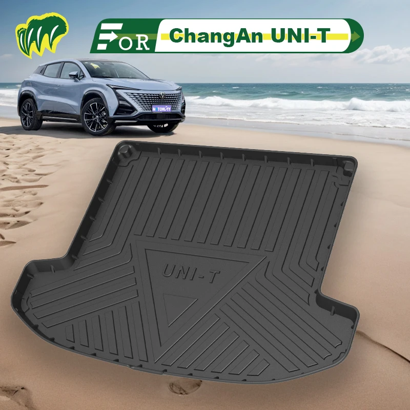 

For ChangAn UNI-T 21 2022 2020-2023 Custom Fit Car Trunk Mat All Season Cargo Mat 3D Shaped Laser Measured Trunk Liners