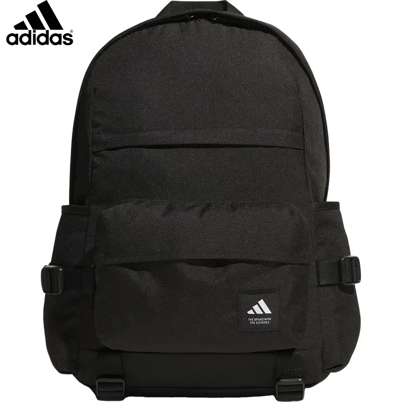 Adidas Unisex Spring Summer Genuine Practical Sports Backpack Large Storage Multi Pocket Adjustable Strap Outdoor Daypack JL8344