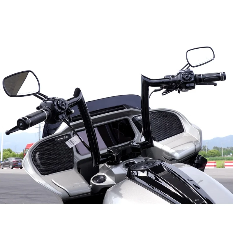 

Suitable for 2023 HD 121 Road Glide CVO and Street Motorcycle 12in/14in/16in Rise Handlebar 1.5in New Condition Accessory