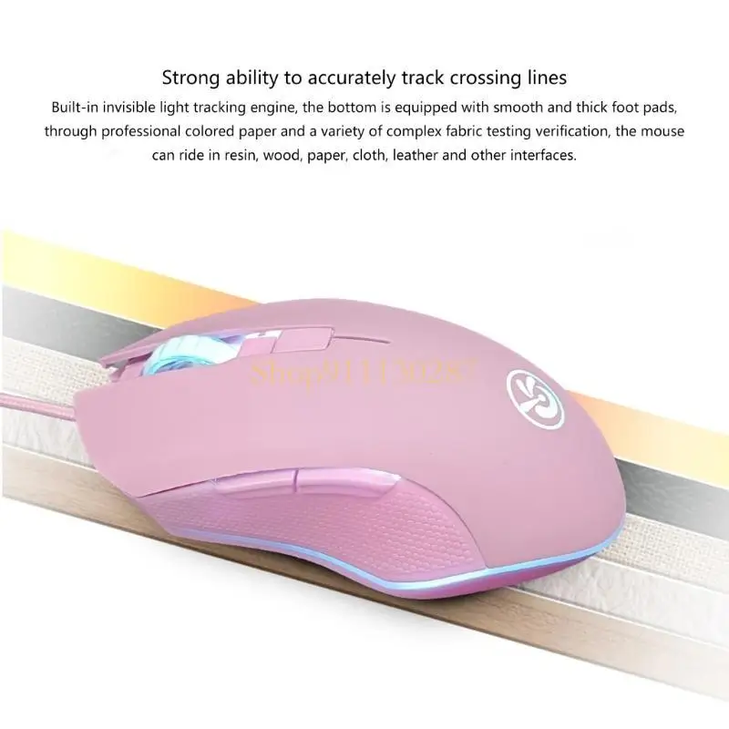 

J1HC Type C Mouse Ergonomic USB C Mice 6 Buttons 3600DPI, Gaming and Office Use