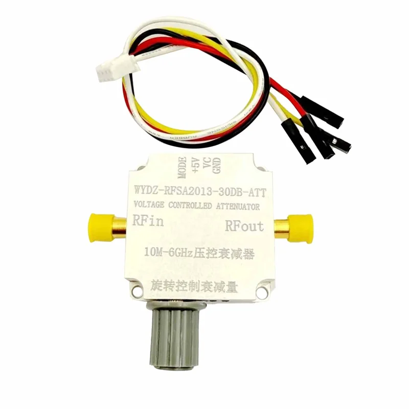 A17Z 10M-6Ghz Voltage Controlled Attenuator 30Db Dynamic Range, SMA Interface, High Linearity For Cellular, Wimax, LTE