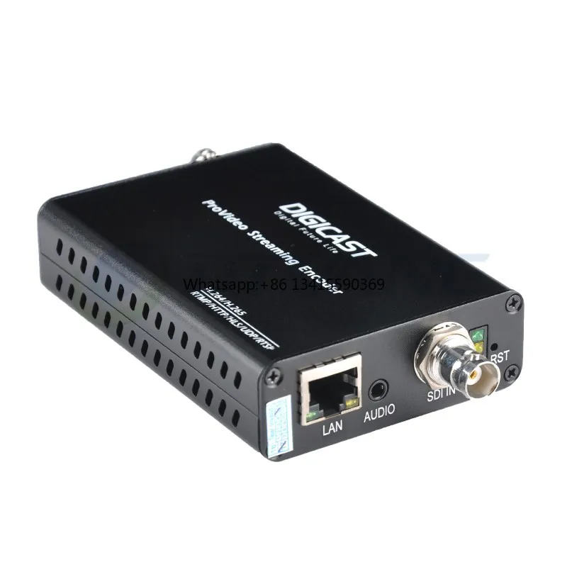 

SDI Video H.264 H.265 Encoder with SDI Loopout HD SDI to IP Encoder