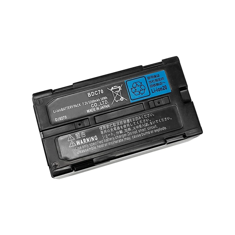 Imagem -03 - Bateria Recarregável do Li-íon para Sokkia Bdc70 cx Rx350 os es Estação Total Superior 7.2v 5240mah Novo