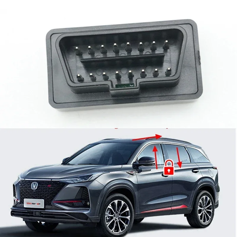 Automatic lock lift for Changan CS75 Plus window lift sunroof closure, door lock technology OBD