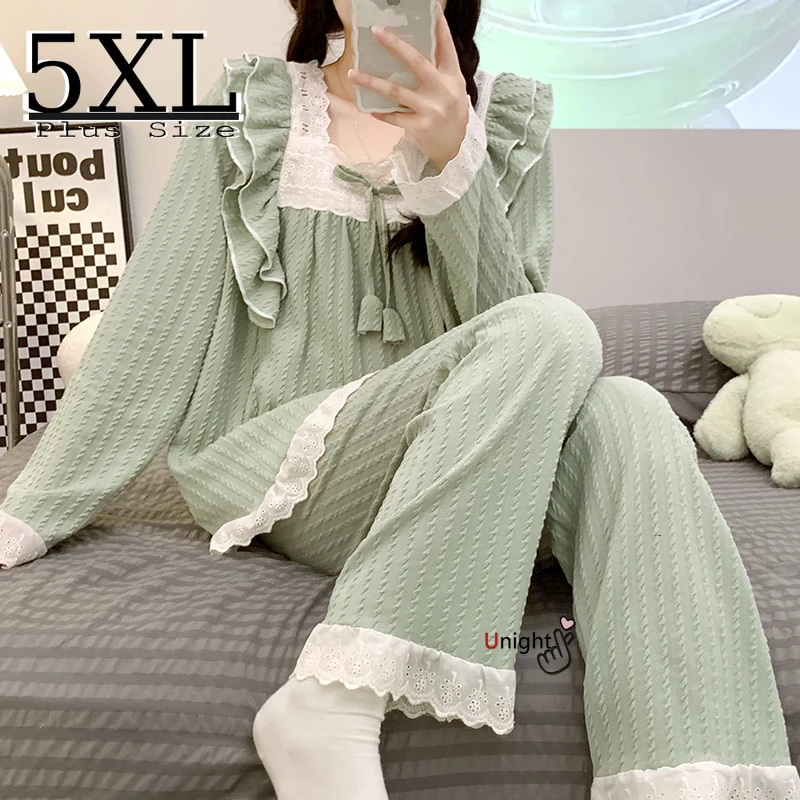 

Женский хлопковый пижамный комплект с круглым вырезом и коротким рукавом, домашняя одежда, удобная пижама, комплект из двух предметов, осенний сезон, мужское нижнее белье