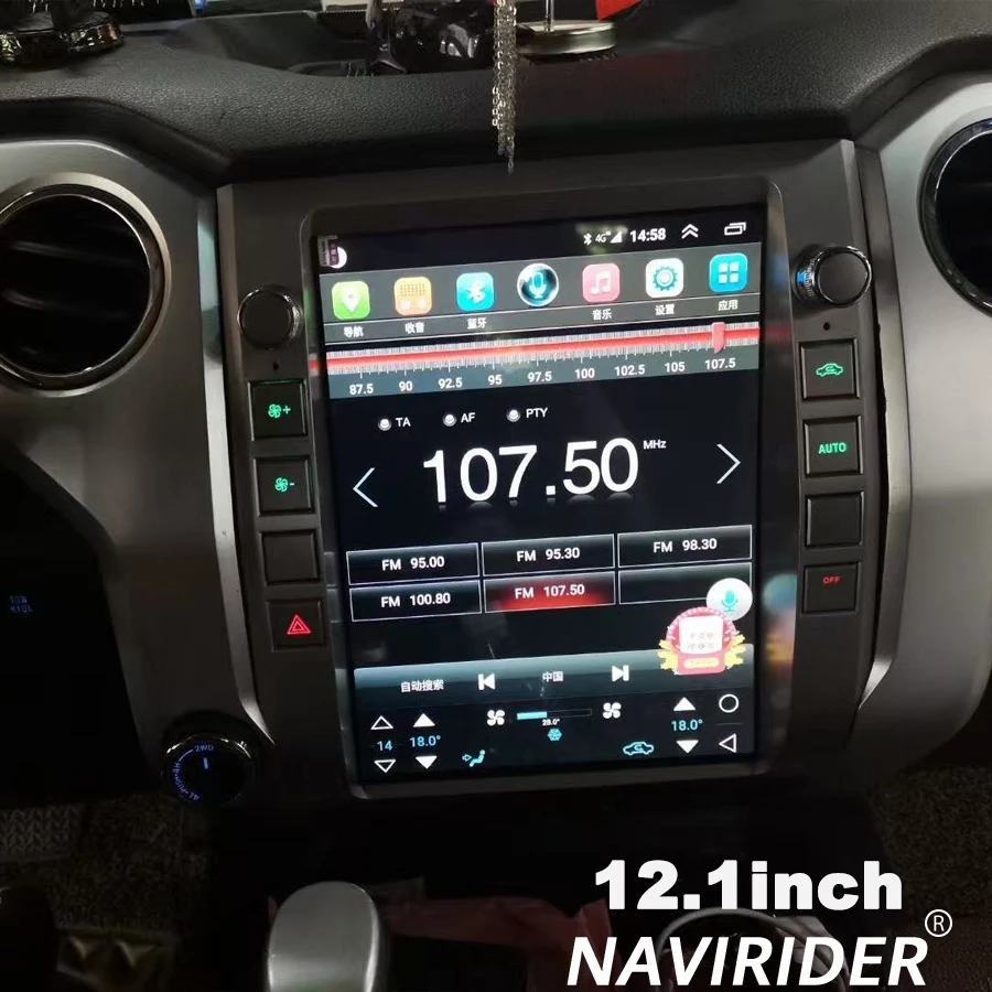 

Android 15 Stereo 12.1" Car Radio GPS Navi Screen For Toyota Tundra 2015-2020 256GB Carplay Head Unit Multimedia Video Player