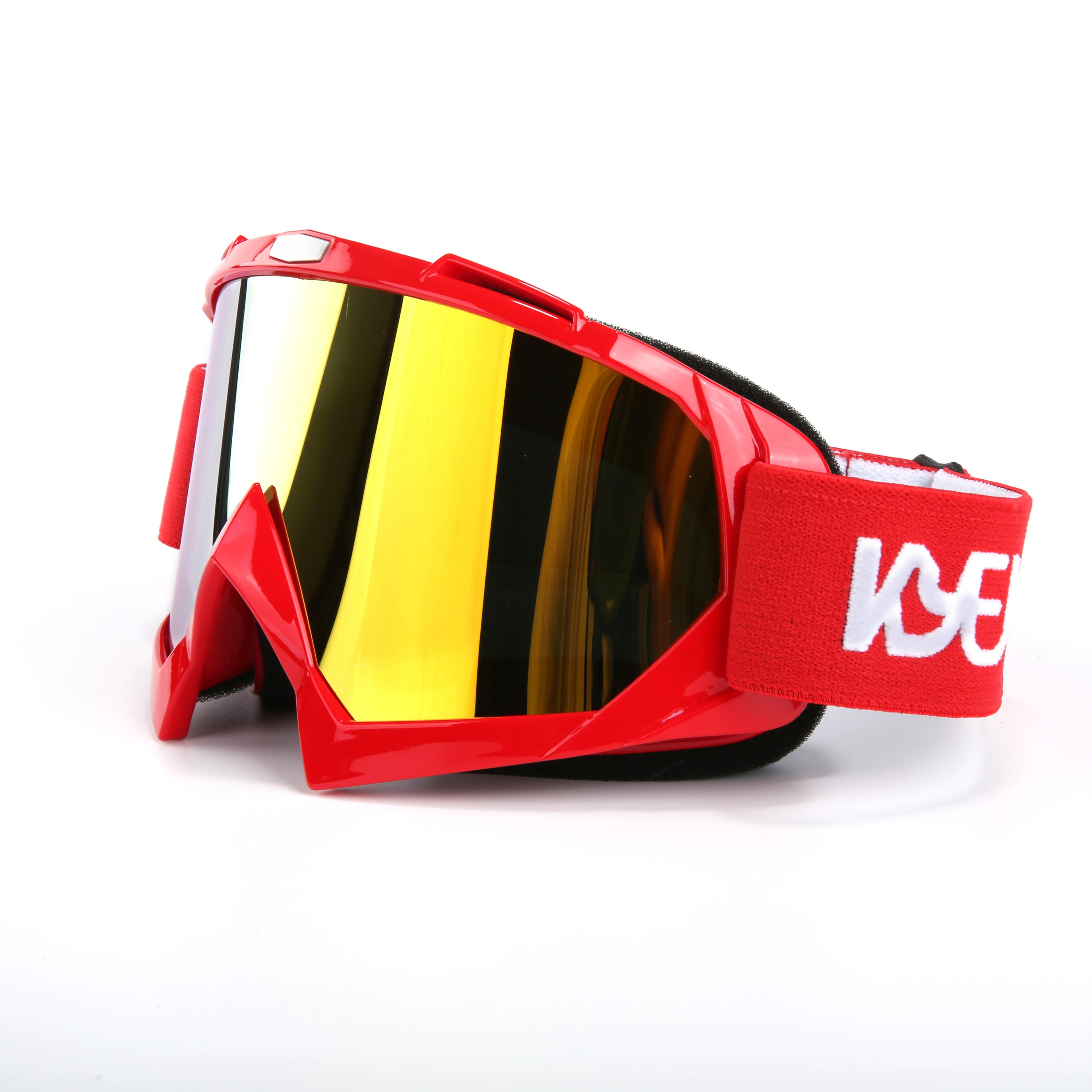 

Y-002 Motorcycle Classical Goggles Retro Helmet Glasses Unbreakable Silicone Frame Ridding Goggles Wind Proof Polariod UV Proof