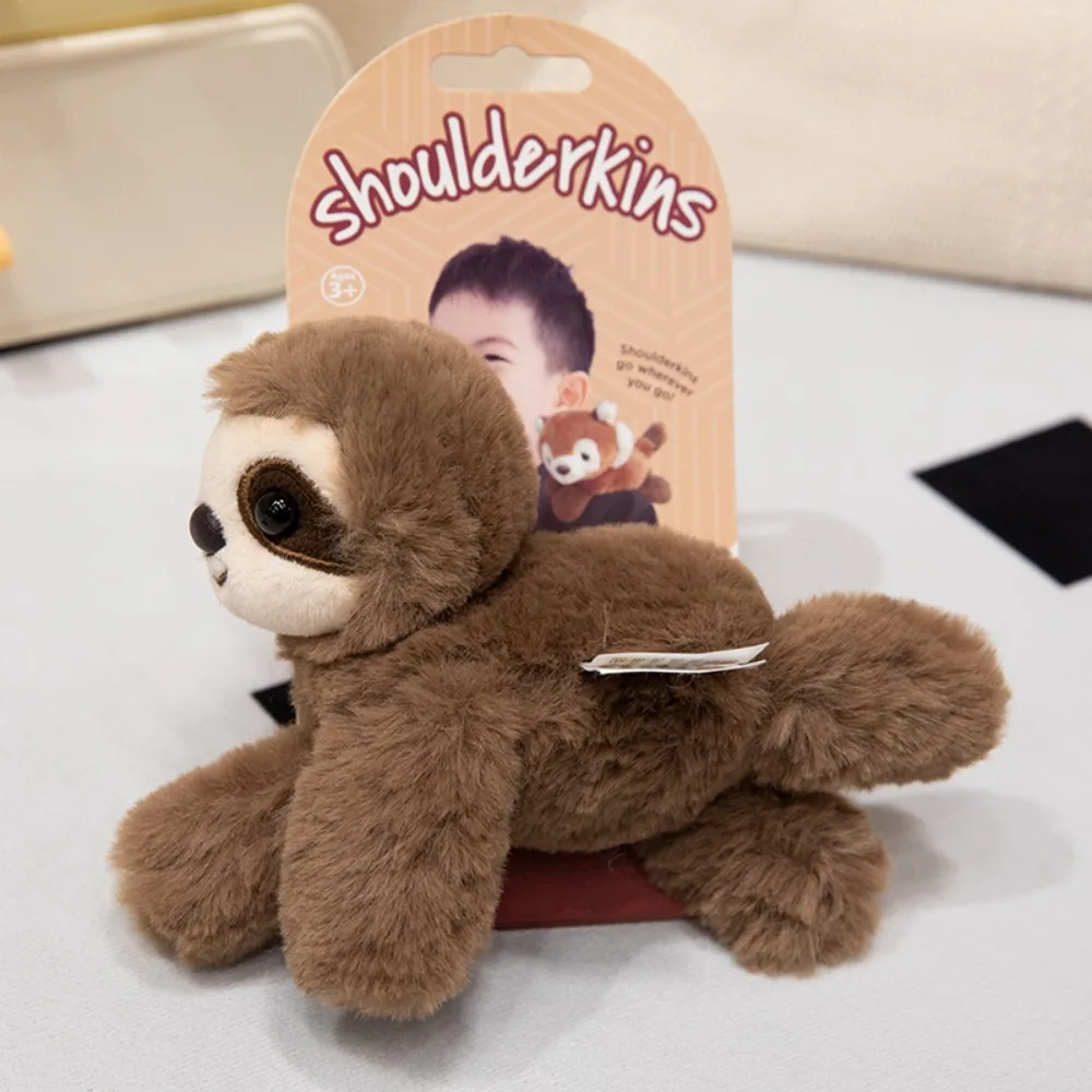 

Stuffed Dolls Shoulder Plush Toy Panda Raccoon Octopus/Tiger Standing Shoulder Animals Penguin Turtle Cartoon