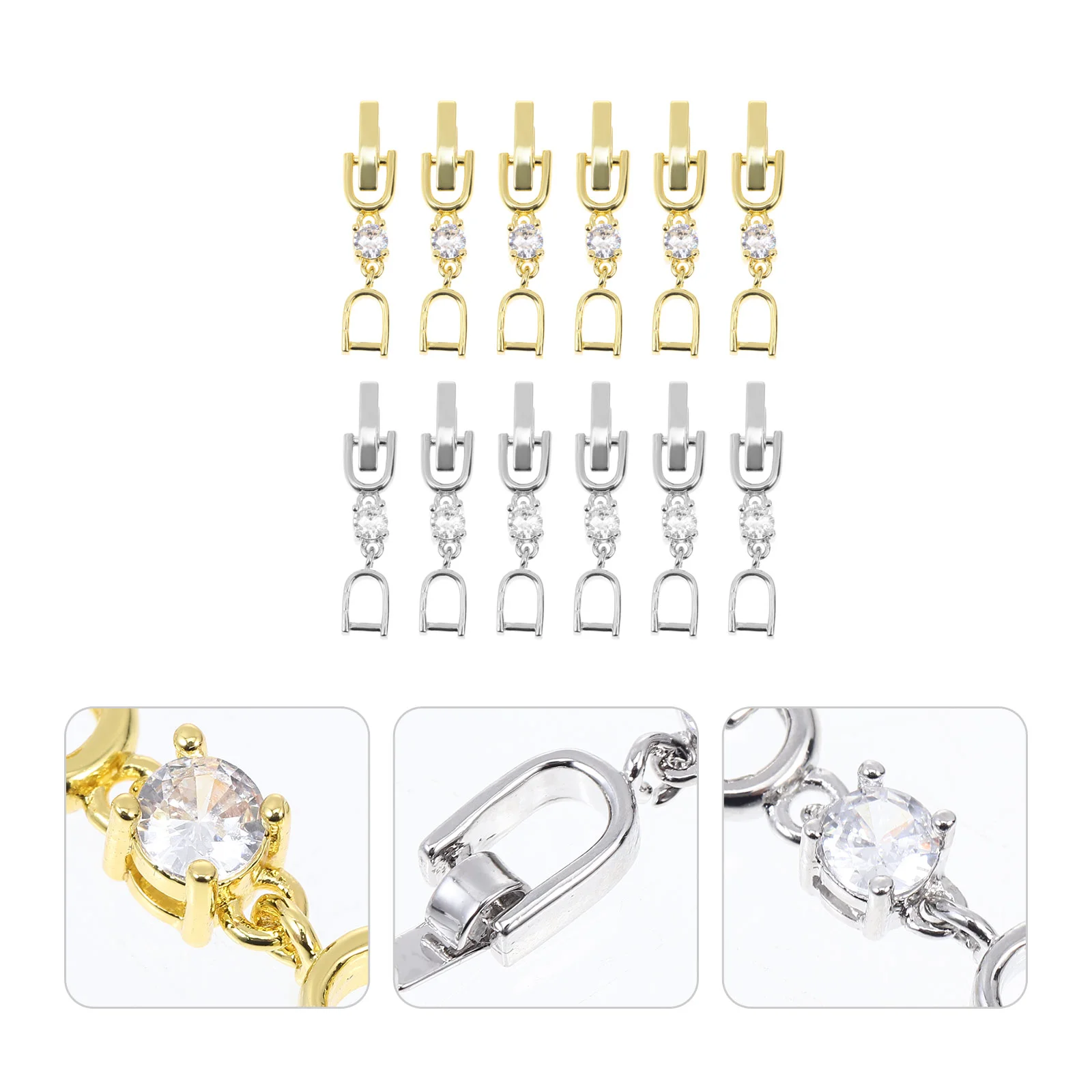 

Necklace Extender DIY Supplies Necklaces Buckles Accessories Extension Chains Anklets Wrist Fittings Jewelry