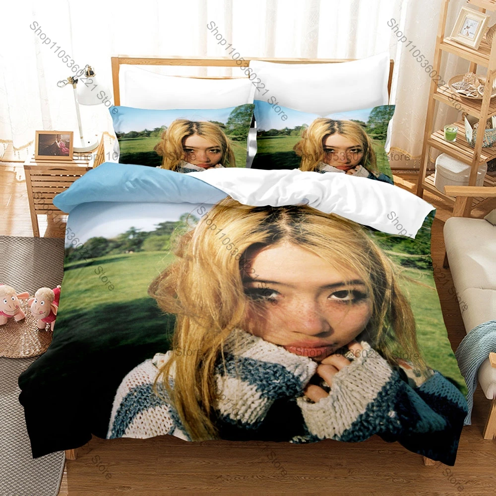 Personality Beabadoobee 3D Print Bedding Set 3pcs Duvet Cover Pillowcase Polyester Indie Pop Bedroom Decor Gift