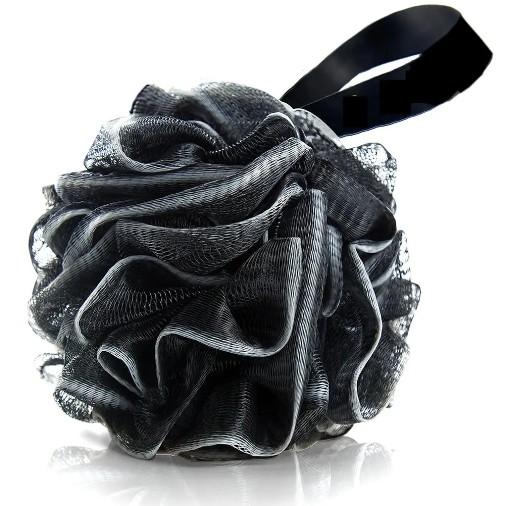 Doccia Mesh spugna soffi da bagno palla a bolle luffa spazzola esfoliante per il corpo detergente morbido Scrub per la pelle spazzola per la schiena forniture per il bagno