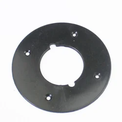 1 pz piastra di base cerchio nero forma seminterrato base in plastica router elettrico per 3612 3612C router strumenti di intaglio accessori