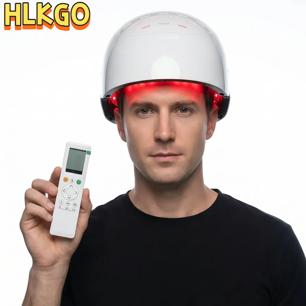 

Anti-Thinning Hair Growth Cap 6750mW , 300 Diodes 650nm 660nm Red Light LLLT Helmet for Home Use, Advanced Laser Therapy Device