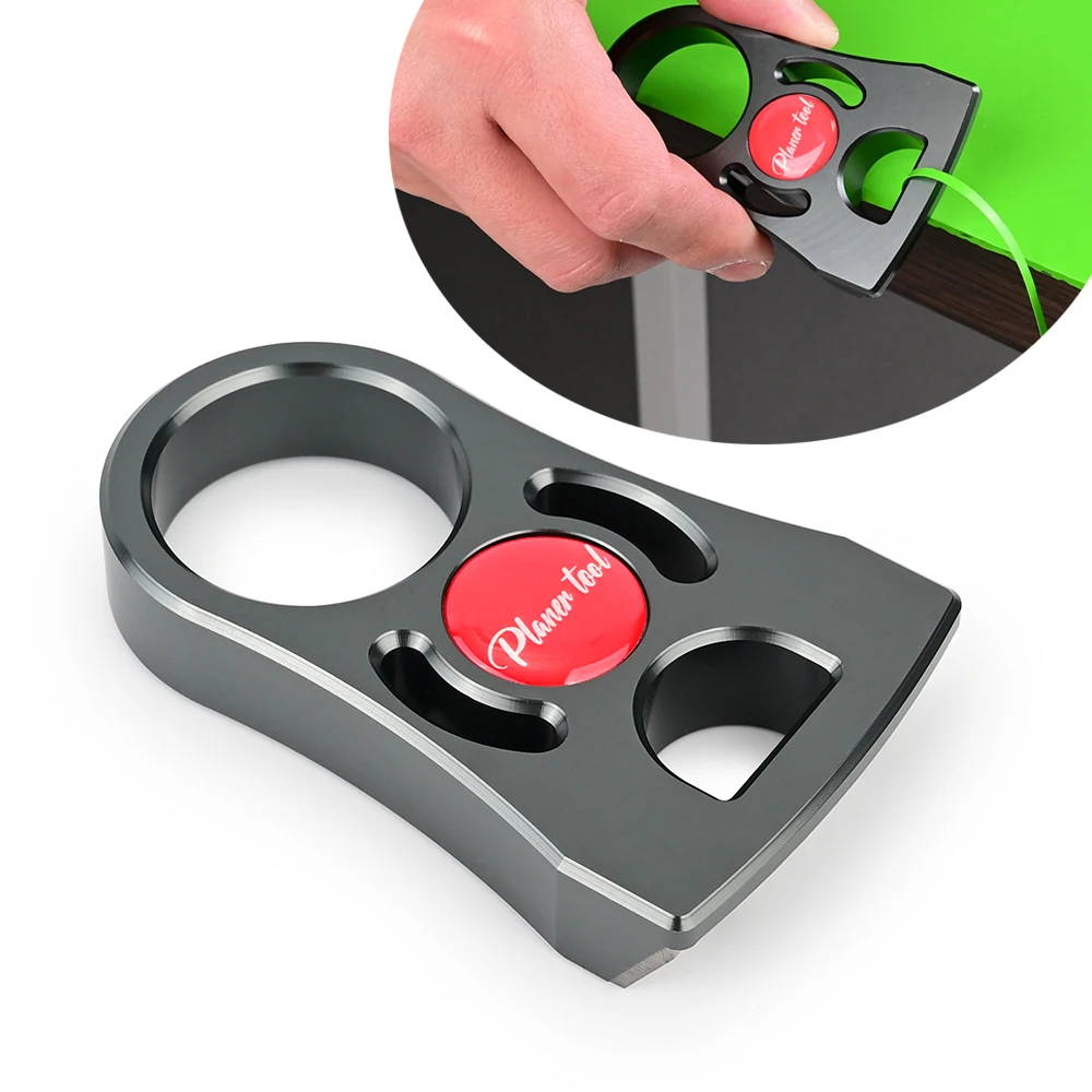 EHDIS Metal Hand Planer Acrylic Board Woodworking Edge Trimmer Sharp Edge & Corner Deburring Sharpener Film Application Trimming