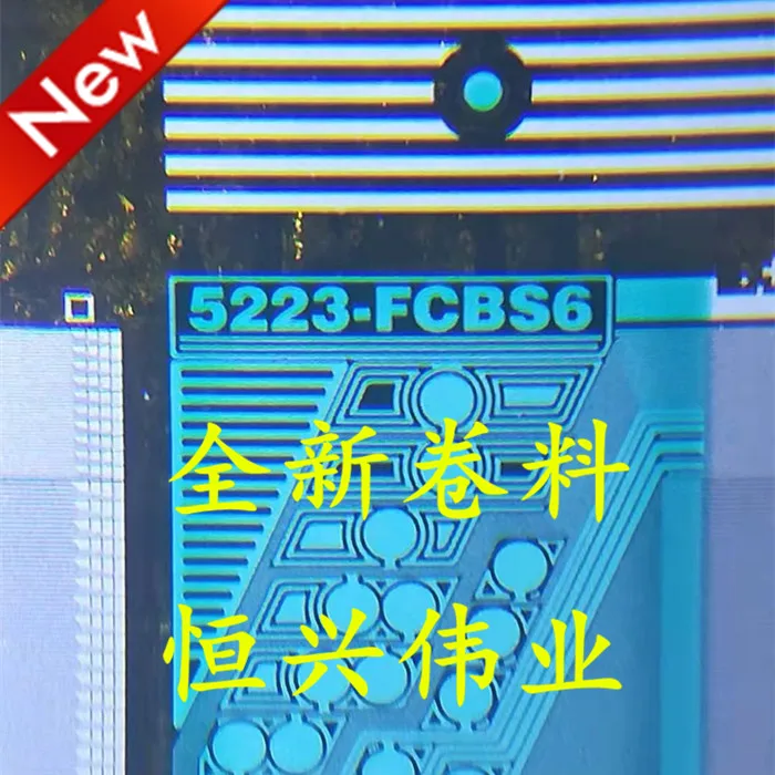

5223-FCBS6 New LCD Driver IC COF/TAB Coil material
