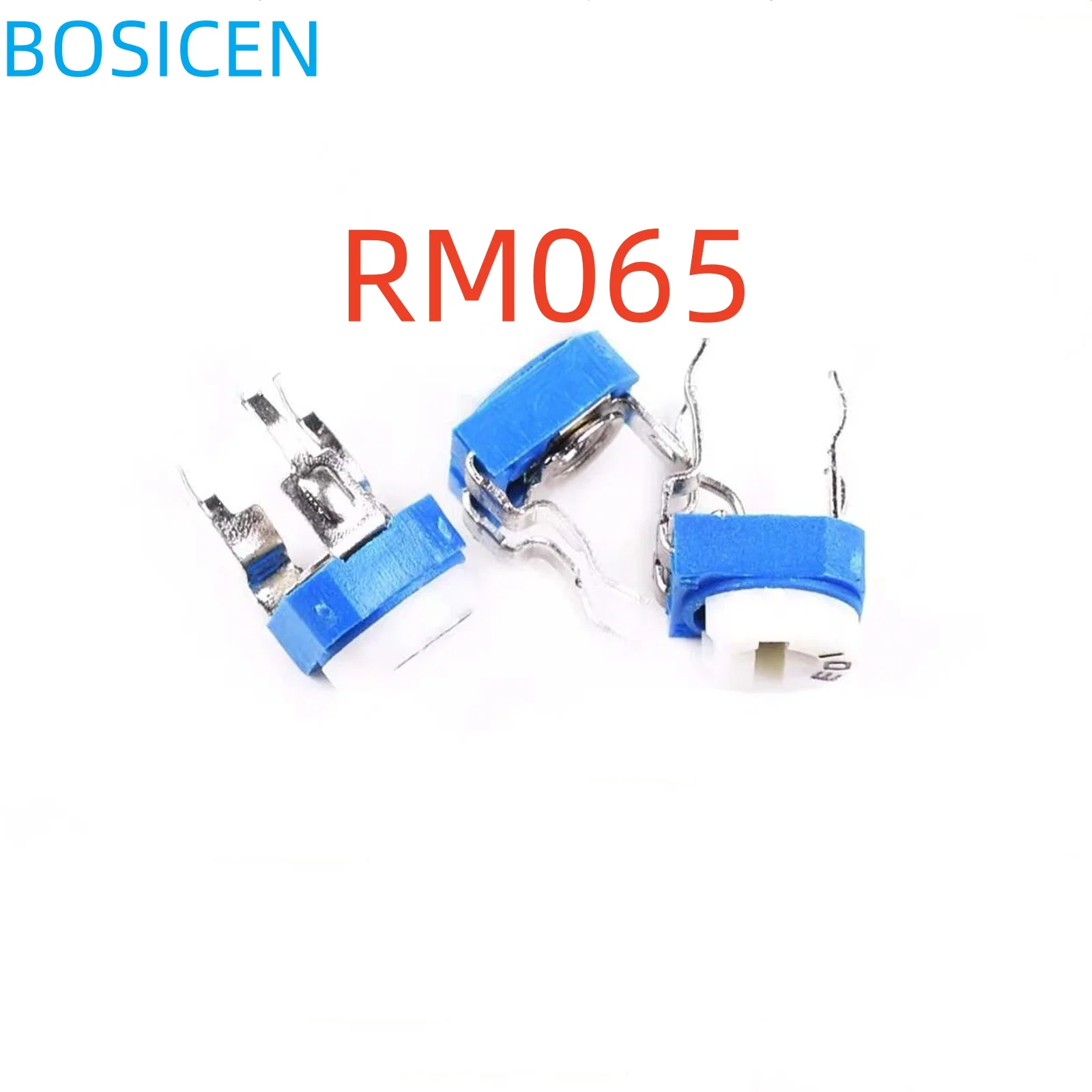 5PCS RM065 RM-065 100R 200R 500R 1k 2k 5K 10K 20K 50K 100K 200k 500k 1M  Trimming Potentiometer Variable Resistor 100R -1M