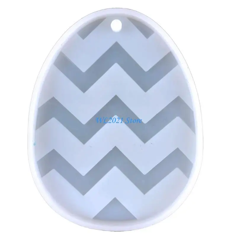 G5GC قالب سيليكون قالب سلسلة المفاتيح عيد الفصح مع ثقب كيرينغ قلادة DIY بها بنفسك الحرفية #1