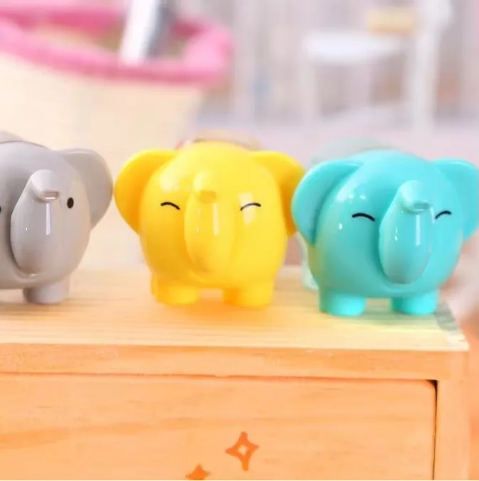 1PC Cartoon Elephant Pencil Sharpener School Student Stationery Supplies Kid Prize Gift Pencil Sharpeners(SS-884)