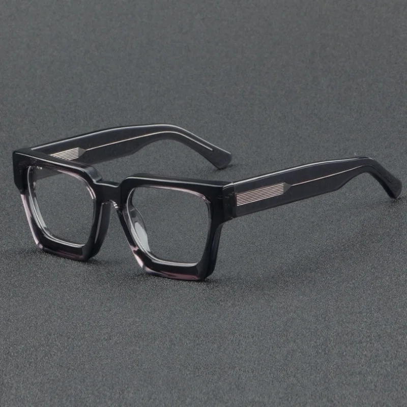 

Acetate Anti Blue Light Reading Glasses Customizable High Quality Spring Hinge Presbyopic Eyeglasses 0 +50~+600