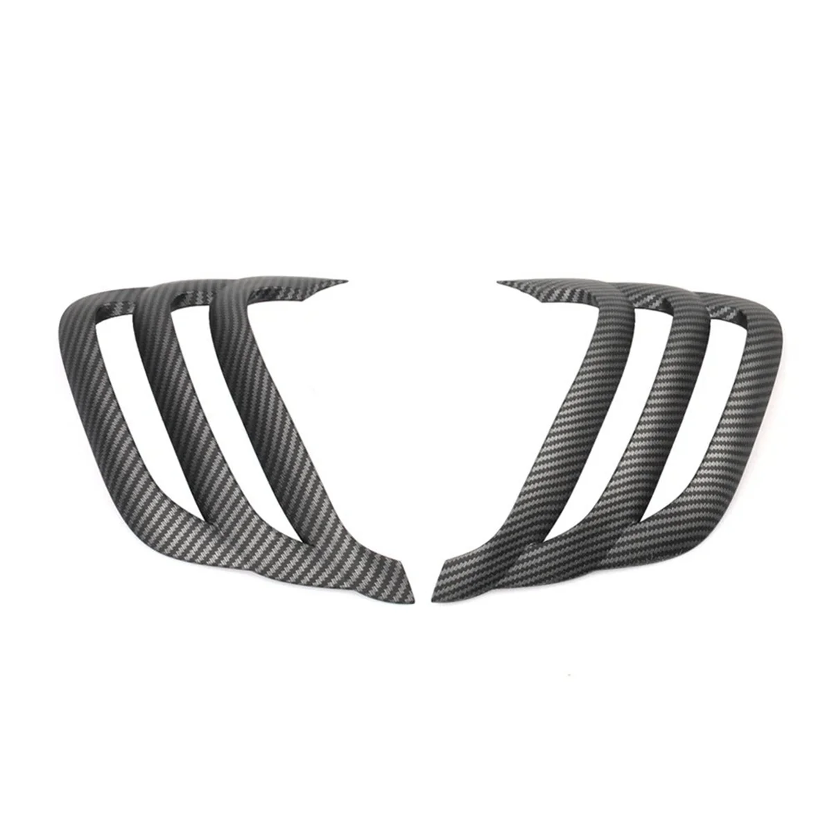 Motorcycle Accessories Gills Decorative Side Kit for PAN AMERICA 1250 S 2021-2024 Matte Carbon Fiber