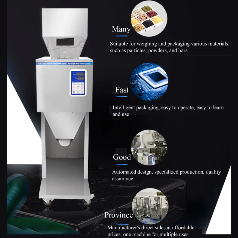 PBOBP Customizable Size Semi-Automatic 500g Cocoa Powder Filling Machine Chocolate Bean Packaging Machine