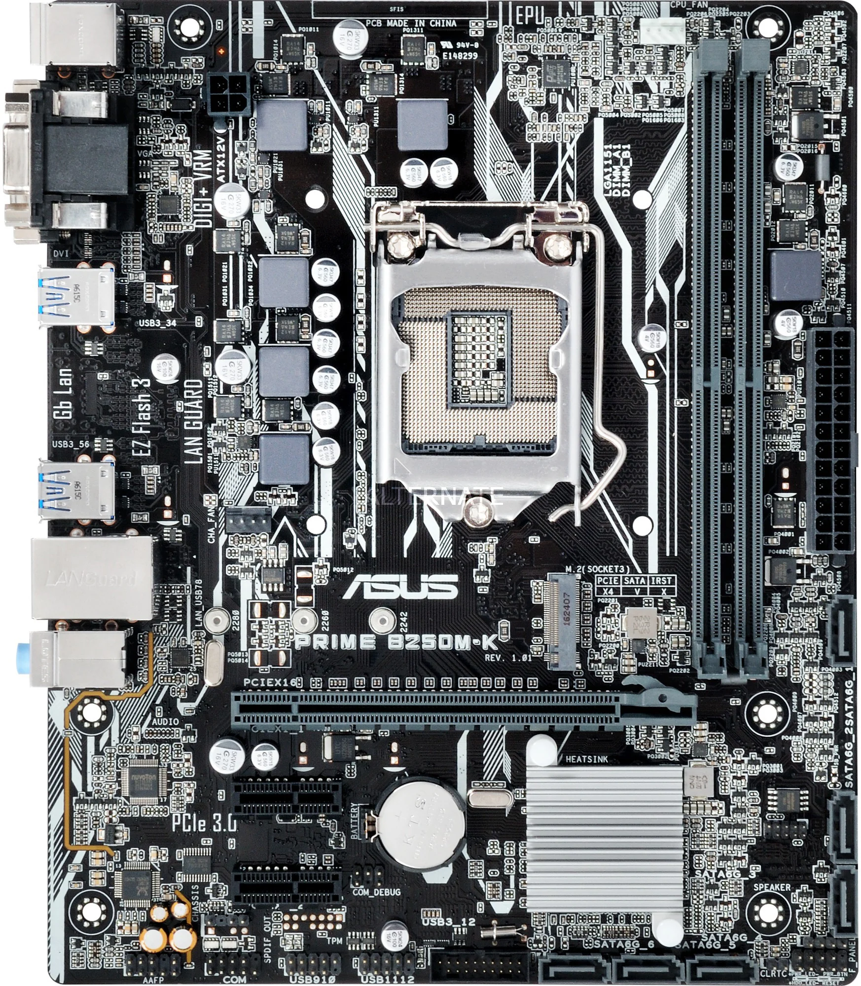 ASUS PRIME B250M-K マザーボード Intel B250 LGA 1151 DDR4 32GB M.2対応 Core i5-6500 G3930 7100 6400 6600 7500 6700 7700 G4560対応