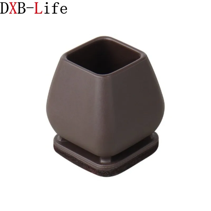 8Pcs Table Foot Cushions Chair Silent Wear-resistant Cover Dining Board Furniture Cushion Positive Inclined Stool Leg Protective