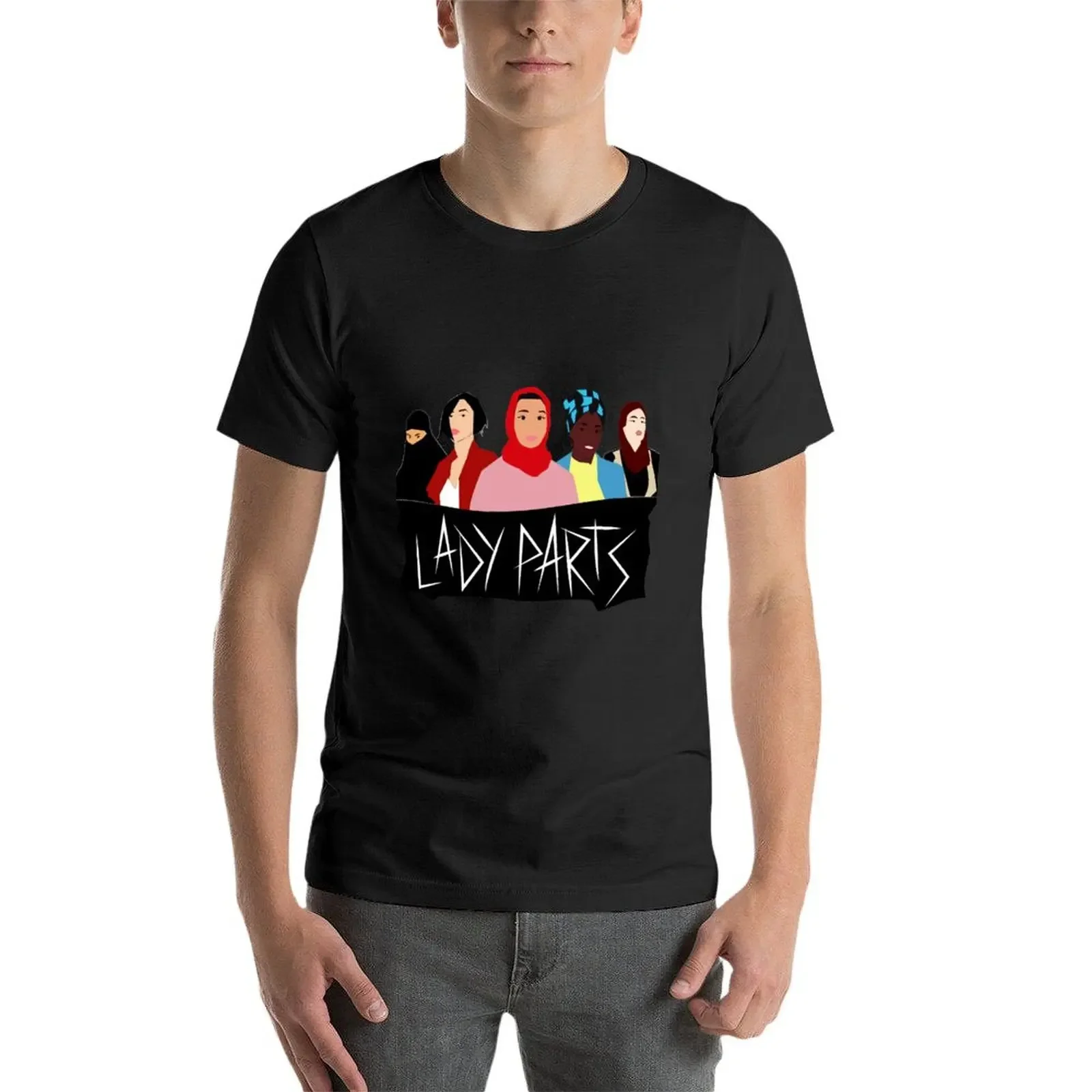 Lady Parts Band! T-shirt personalizzata T-shirt uomo figure anime abiti da uomo