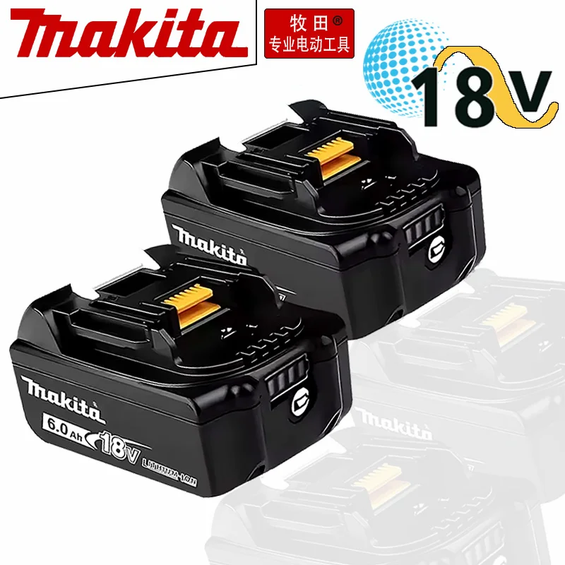

Batería Makita 18V 6Ah/5Ah/3Ah para Makita BL1840 BL1830B BL1850B BL1850 BL1860 BL1815 batería de litio de repuesto