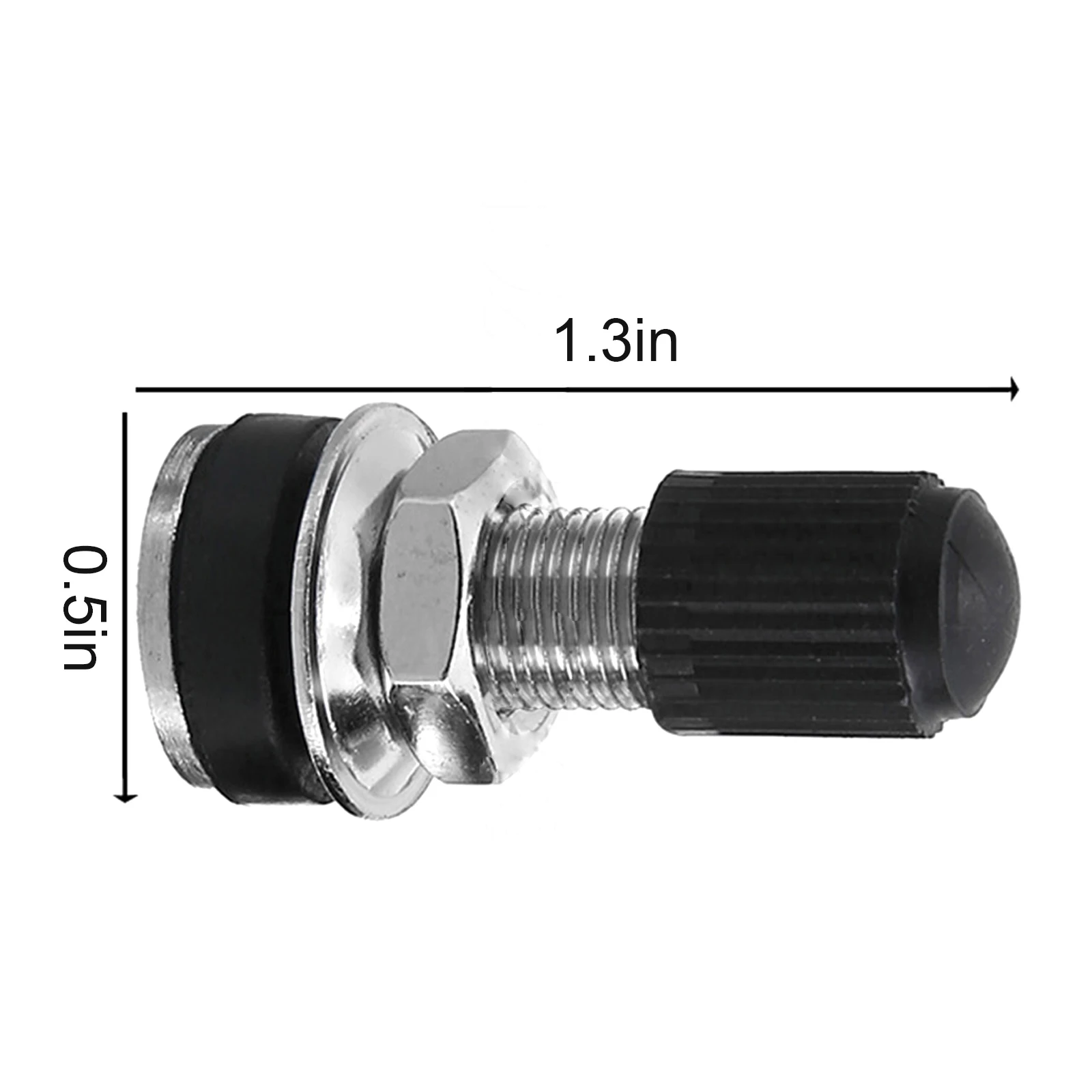 2pcs Motorcycle Wheel Valve 32mm-Motorbike Scooter Bike Quad Tubeless Mountain Tyre Valve Dustcap General-purpose