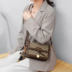 2024 Autumn and Winter New Fashion Crossbody Bag Women's Retro Trendy Senior Casual Versatile Luxury Shoulder Bag