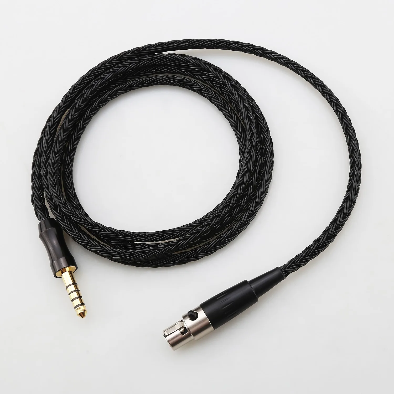 HD480 PRO Kabel 16-adriges OCC 4-Pin Mini XLR symmetrisches Kopfhörerkabel für Sennheiser HD490 PRO 2,5 4,4 XLR 3,5 6,35 Stecker 0,5-5m