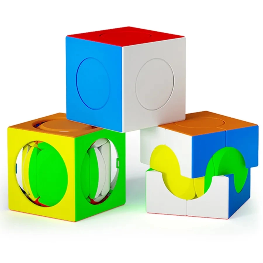 Yongjun Tianyuan Magic Cube 3x3x3 Stickerless Puzzle Beginner Exercises Cube Matching Cubo Magico Educational Toy