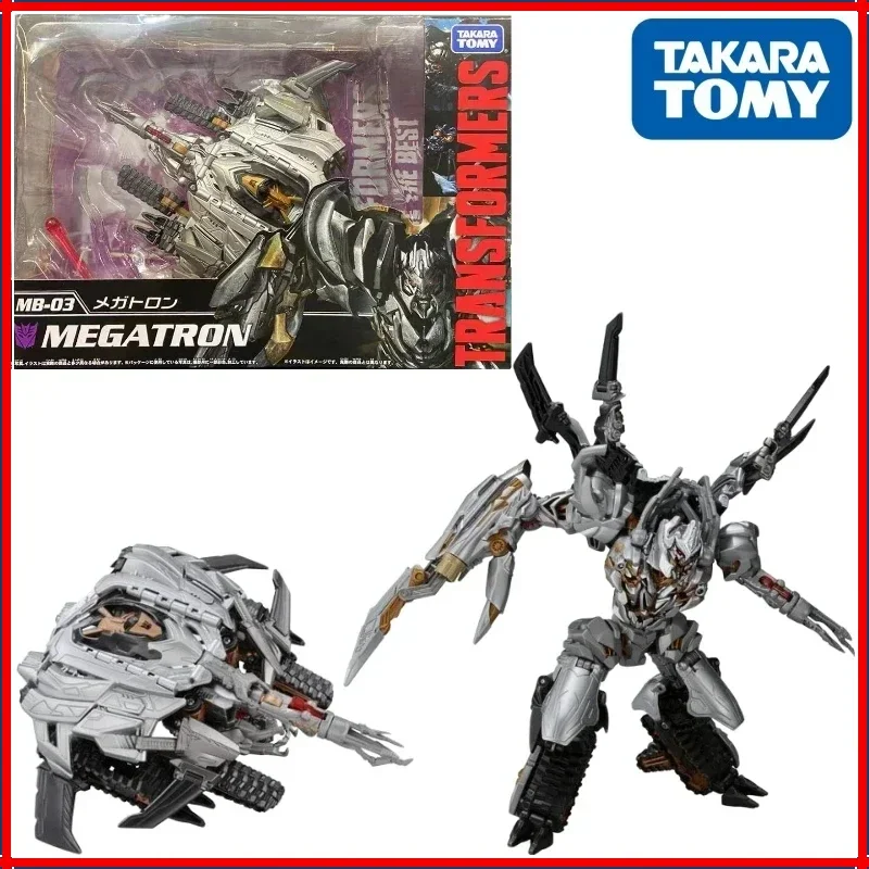 original Transformers Movie Best Series MB-03 Megatron Anime Character Action Figure Model Toy Promotional Gift Collection