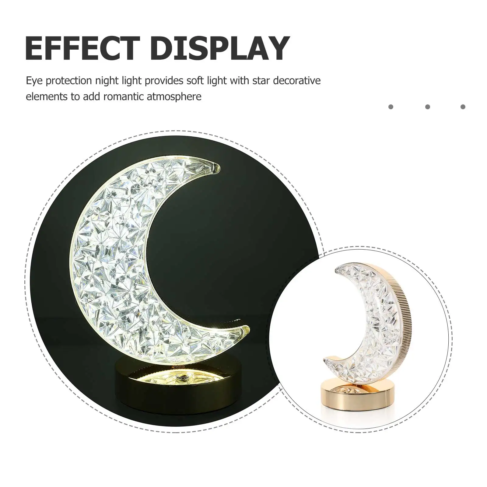 

Moon Table Light for Bedroom Living Room USB Charging Nightst Table Night Light Bedroom Desk Lamp Small Lamp