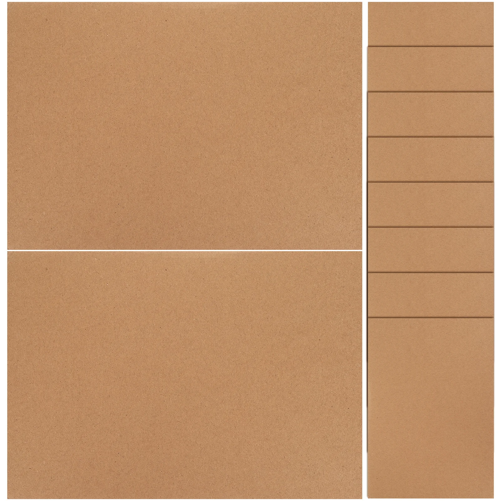 

10 Sheets A4 21x30cm Corrugated Cardboard Packing Boxes for Moving Shipping DIY Mailer Gifts Sturdy Office Paper Products