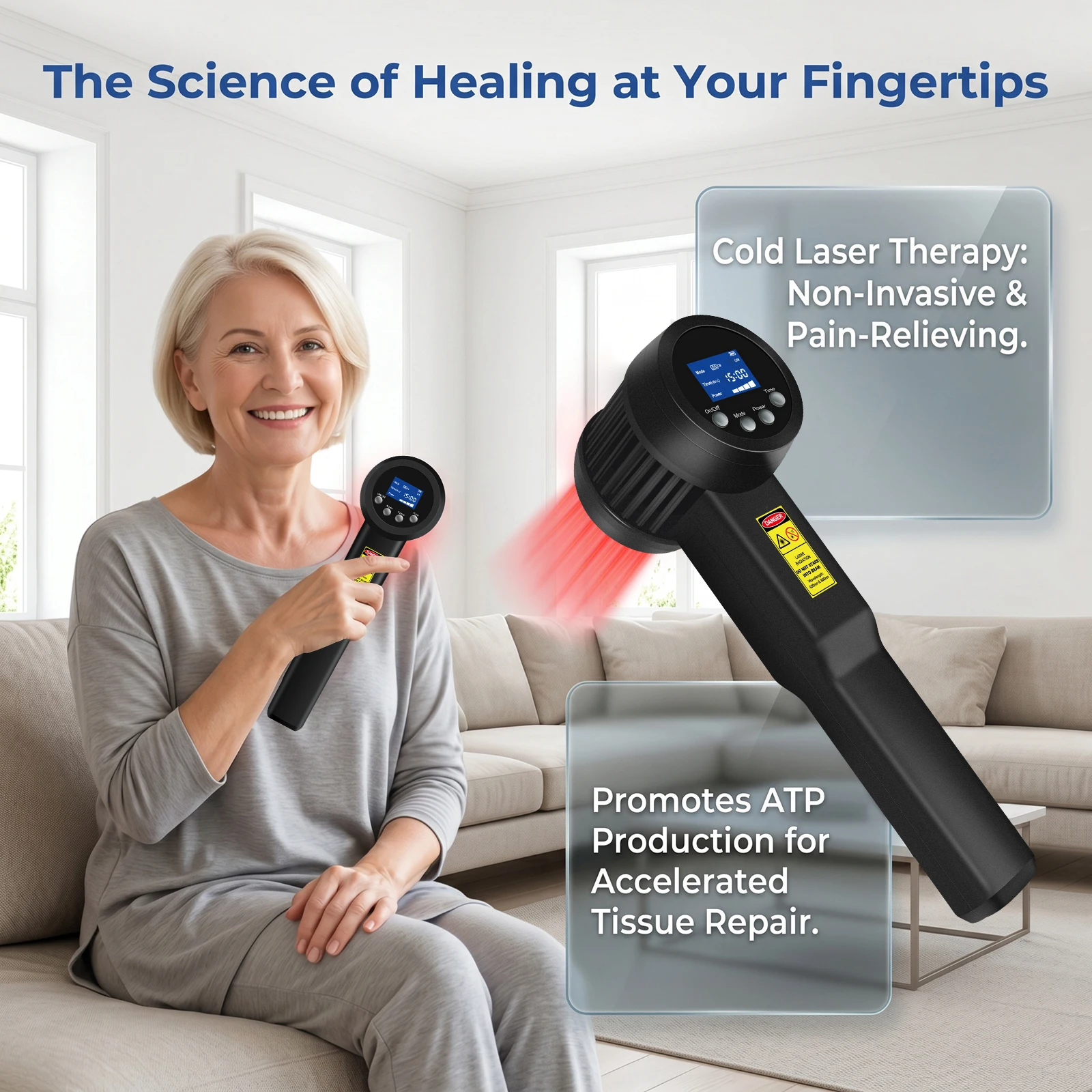 Carpal Tunnel Relief Red Light Therapy Device