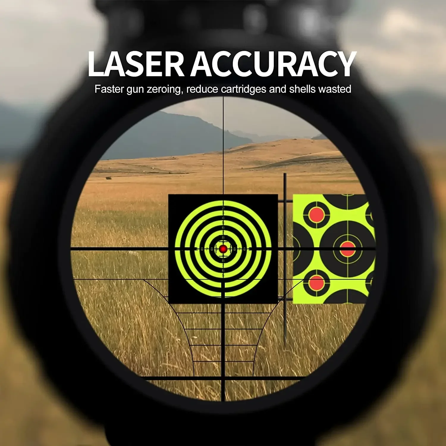 Tactical Red Laser Bore Sight Training Bullet Caliber .223/9mm/12GA/20GA/7.62/.45/.22LR Cartridge Brass Bore Sighter for Hunting