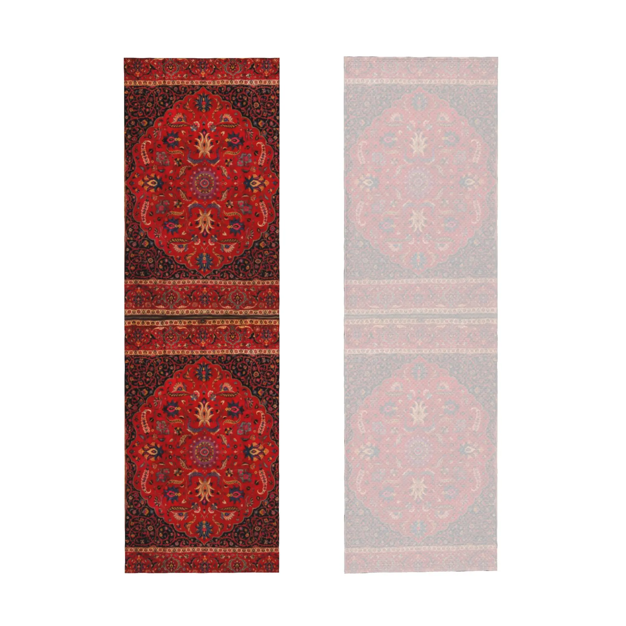 Antique Persian Red Rug Boho Carpet Print Cold Exercise Towel   Super Soft Breathable Instant Cooling Towel  Beach Towels