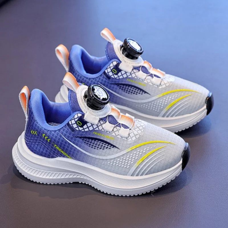 

Spring Sport Shoes For Children Mesh Breathable Teenager Kid's Sneakers Anti-slippery Outdoor Running Footwear For Boys Girls