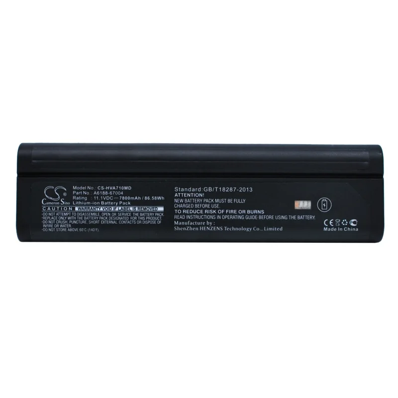 11.1V 7800mAh Medical Battery LI204SX LI204SX-60 NI2040 NI2040A22 NI2040A24 A6188-67004 for HP VA7100 VA7110 VA7400 VA7410+TOOL