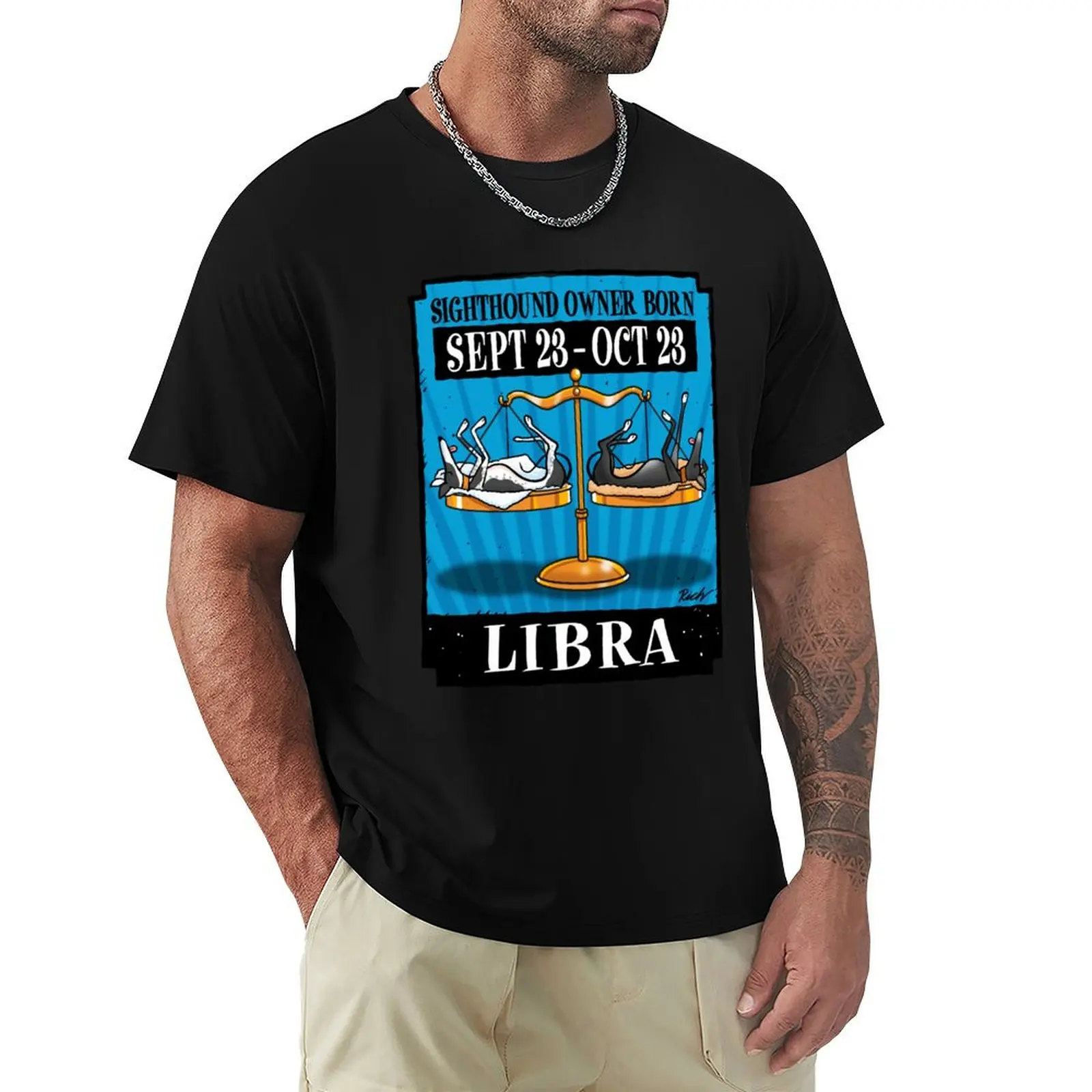 Libra Hounds T-Shirt Lightweight Running Sports T-Shirt