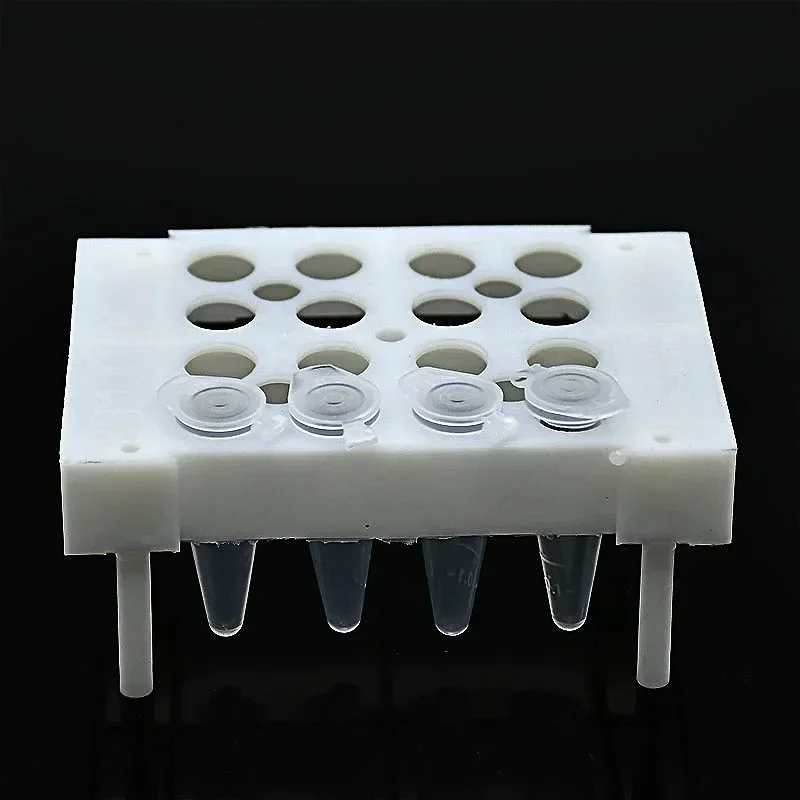 Centrifuge Tube Holder Plastic Floating Plate Square Float Board Water Bath Rack For Centrifugal Tube 0.5/1.5/2ml