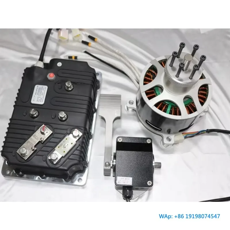 154120 40KW 75Nm BLDC Motor With 96V 400A Controller For Electric Vehicle Go Kart Motorcycle