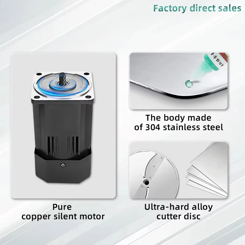 Pro Automatic Vegetable Cutting Machine Digital Control Fruit Slicer Dicer Electric Food Processor for Modern Restaurant Chain view 5